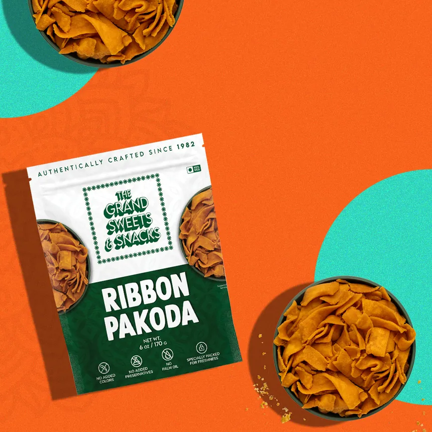 Grand Sweets & Snacks Ribbon Pakoda campaign